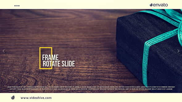 Frame Rotate Slide - VideoHive 17937990