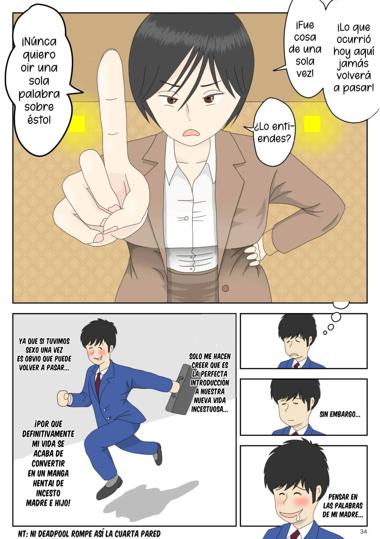 [Mizuarai no kai] Onaneta Kaa-san 2  Mamá es mi material para masturbación 2 [Spanish] [Chompita]