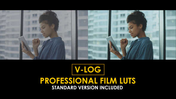 Vlog Professional Film And Standard Color Luts - VideoHive 51378634