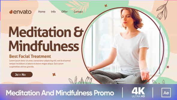 Meditation And Mindfulness Promo - VideoHive 34974893