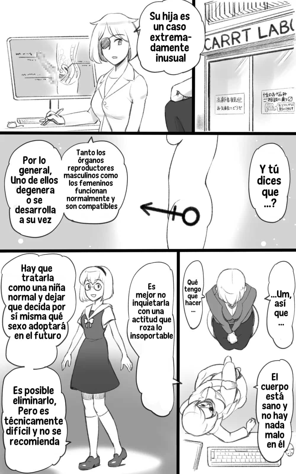 [pink-noise (Mizuiro Megane)] Futakoi ~Futanari Musume wa Mama ni Koi o Suru~ [Spanish]