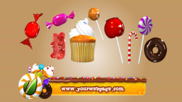 Candy Pack Project - VideoHive 2296072