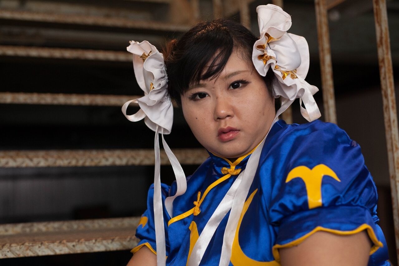 (渡辺さくらん) FIGHT FAT LADY (Sakuran Watanabe) (Mai Shiranui - Fatal Fury) (Chun-Li - Street Figh