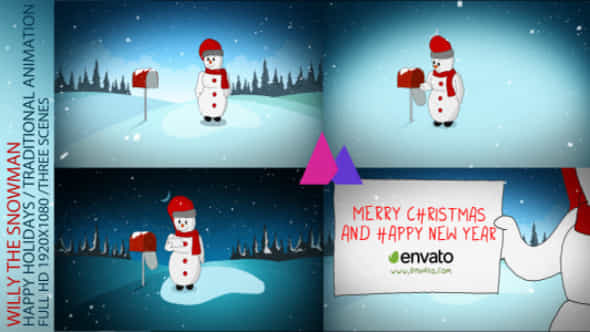 Willy the Snowman - VideoHive 13966144