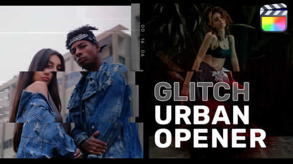 Glitch Urban Opener - VideoHive 36616218