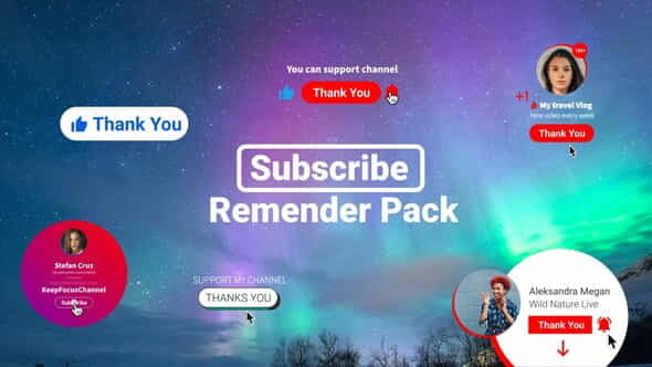 YouTube Subscribe Reminder - VideoHive 35415918