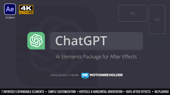 Chat Gpt Ai Elements - VideoHive 50623144