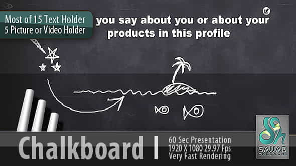 Chalkboard Profile | Miscellaneous - VideoHive 922542