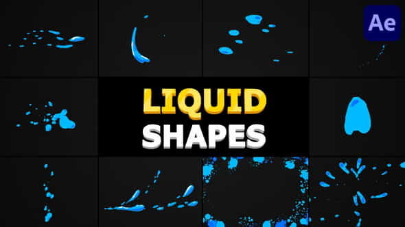 Liquid Shapes | After Effects - VideoHive 32624637