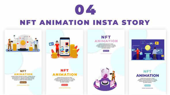 NFT Animation Instagram - VideoHive 39042344