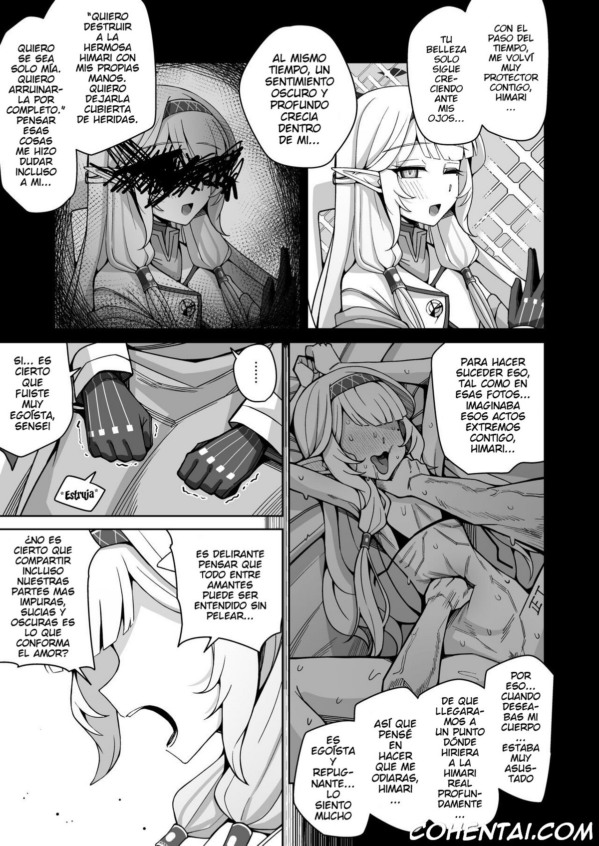 Zenchi, Arui wa Zen Oroka. (Blue Archive) xxx comics manga porno doujin hentai español sexo Blue Archive Himari Akeboshi Sensei