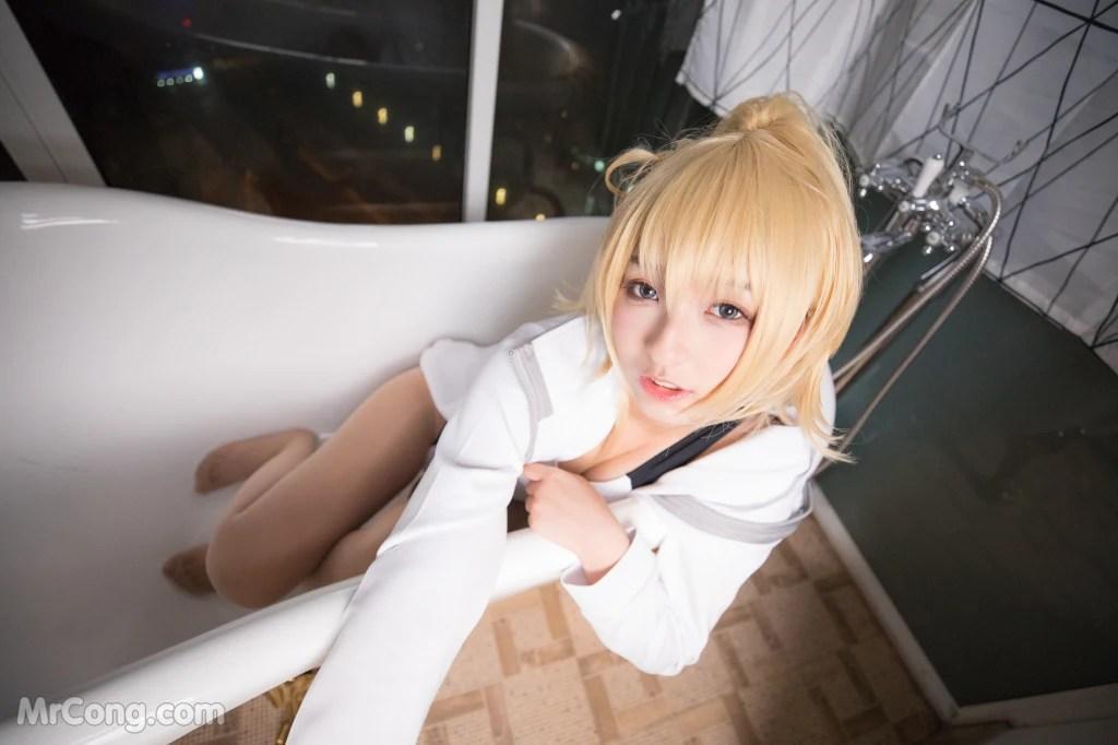 Coser@神楽坂真冬 Vol.036: 电子相册-白贞德《Swimingthedrea》(150 photos)(149)