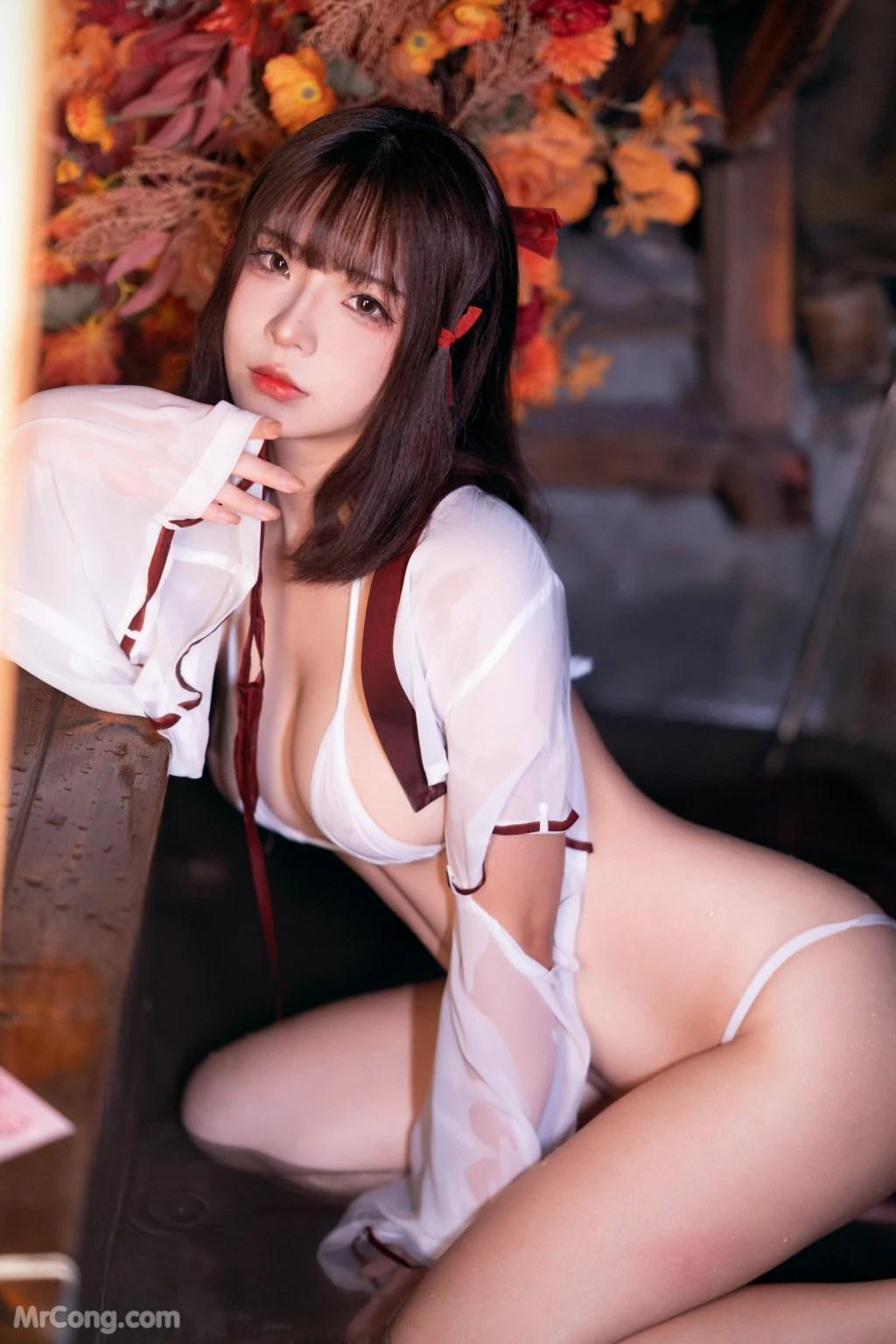 Coser@yuuhui玉汇 No.33: 祝巫神女 (120 photos)(95)