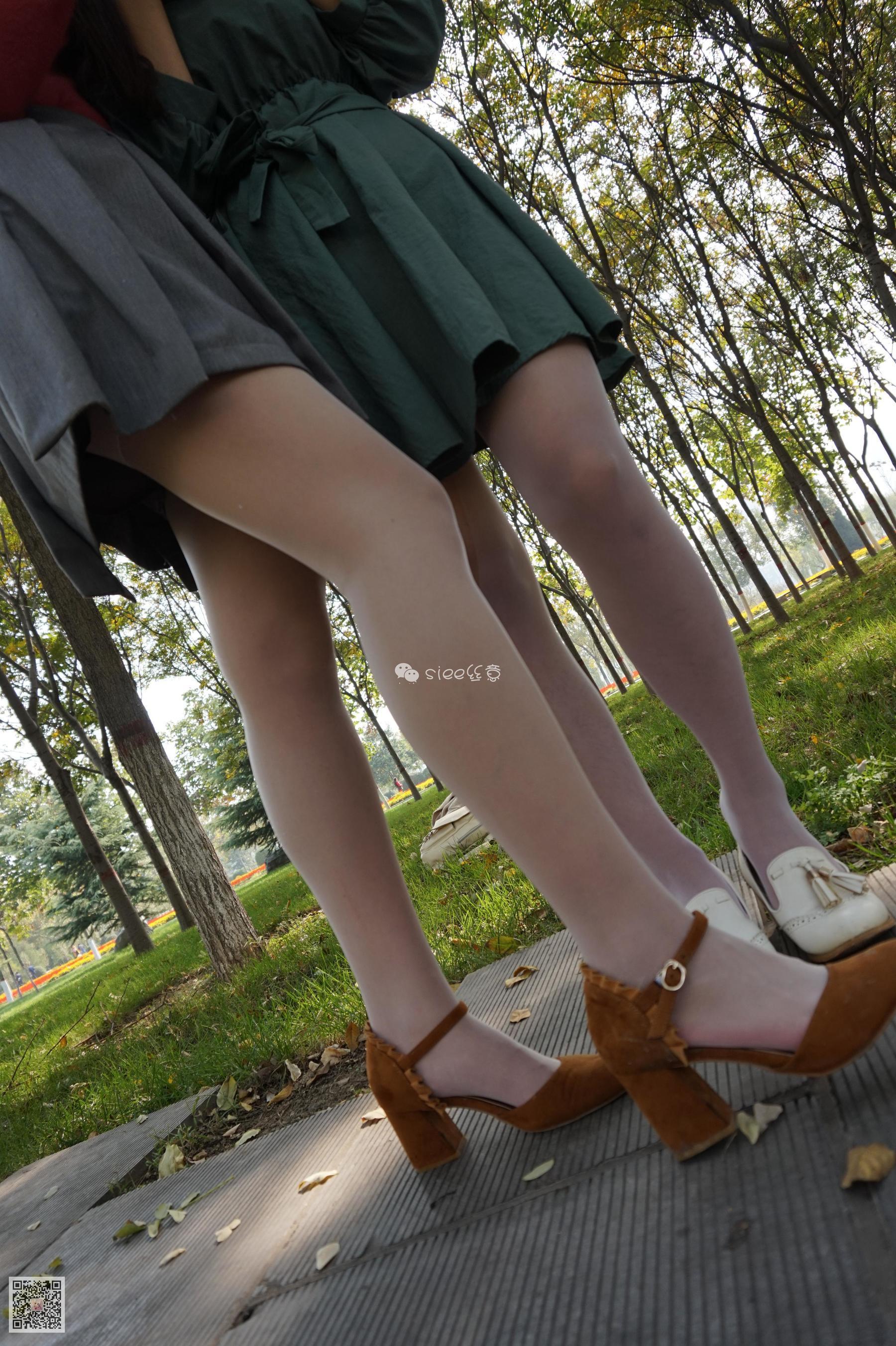 鱼鱼&茹茹《公园小路》 [丝意SIEE] No.012 写真集(25)