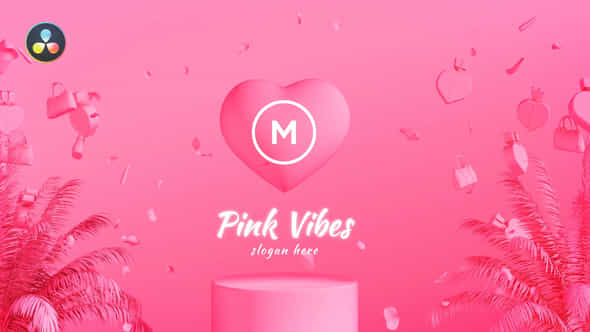 Pink Sweet Logo - VideoHive 47507364