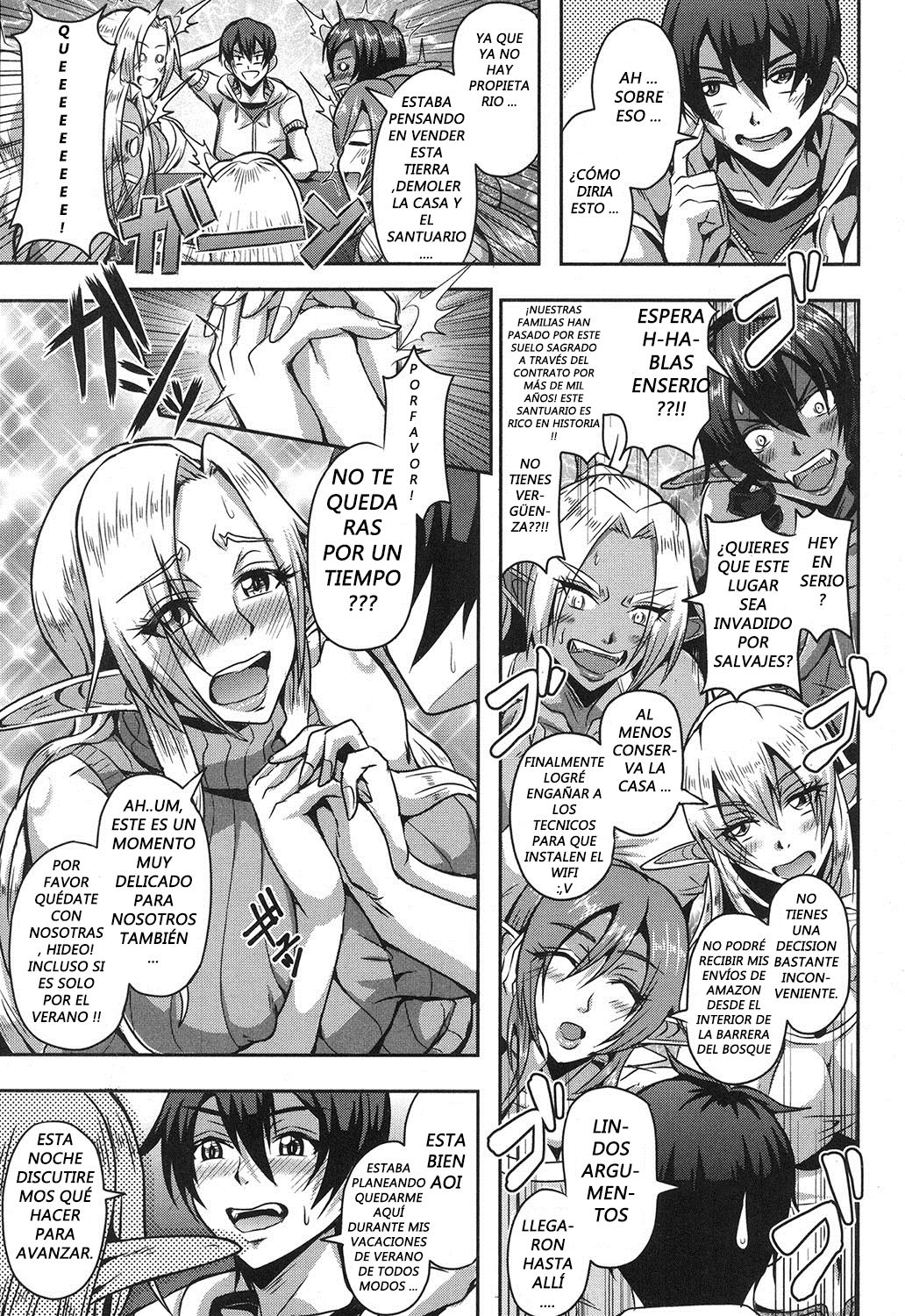 ELF HAREM NO MORI TO KOZUKURI KEIYAKU - 6