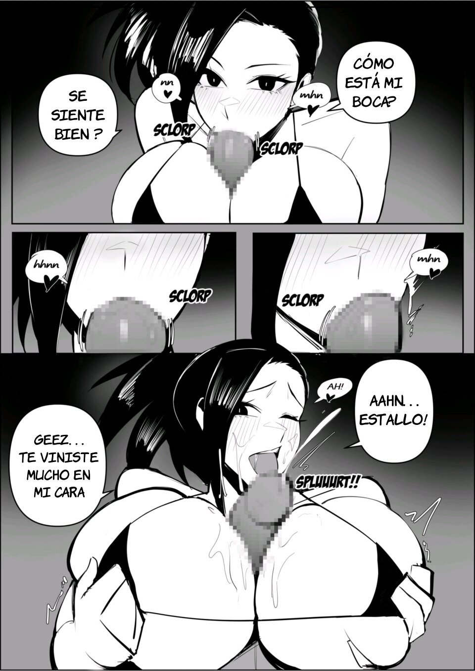 La educada Ojou-sama Momo - Fantaseando - 1