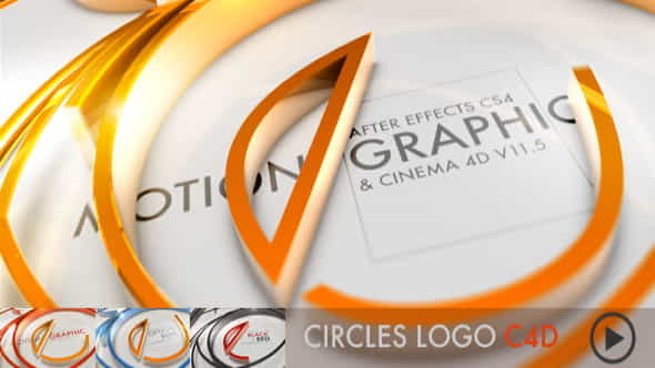 Circles Logo C4D - VideoHive 1333187