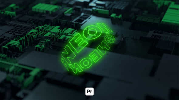 Kinetic Neon Typo - VideoHive 46117805