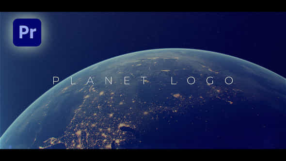 Earth Logo Opener - VideoHive 46937559
