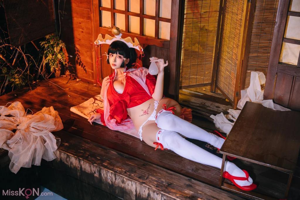 Coser@日奈娇: 辉夜巫女 (130 photos )(6)