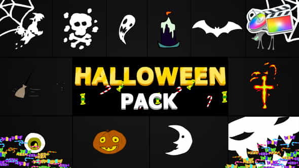 Halloween Elements FCPX - VideoHive 24944513