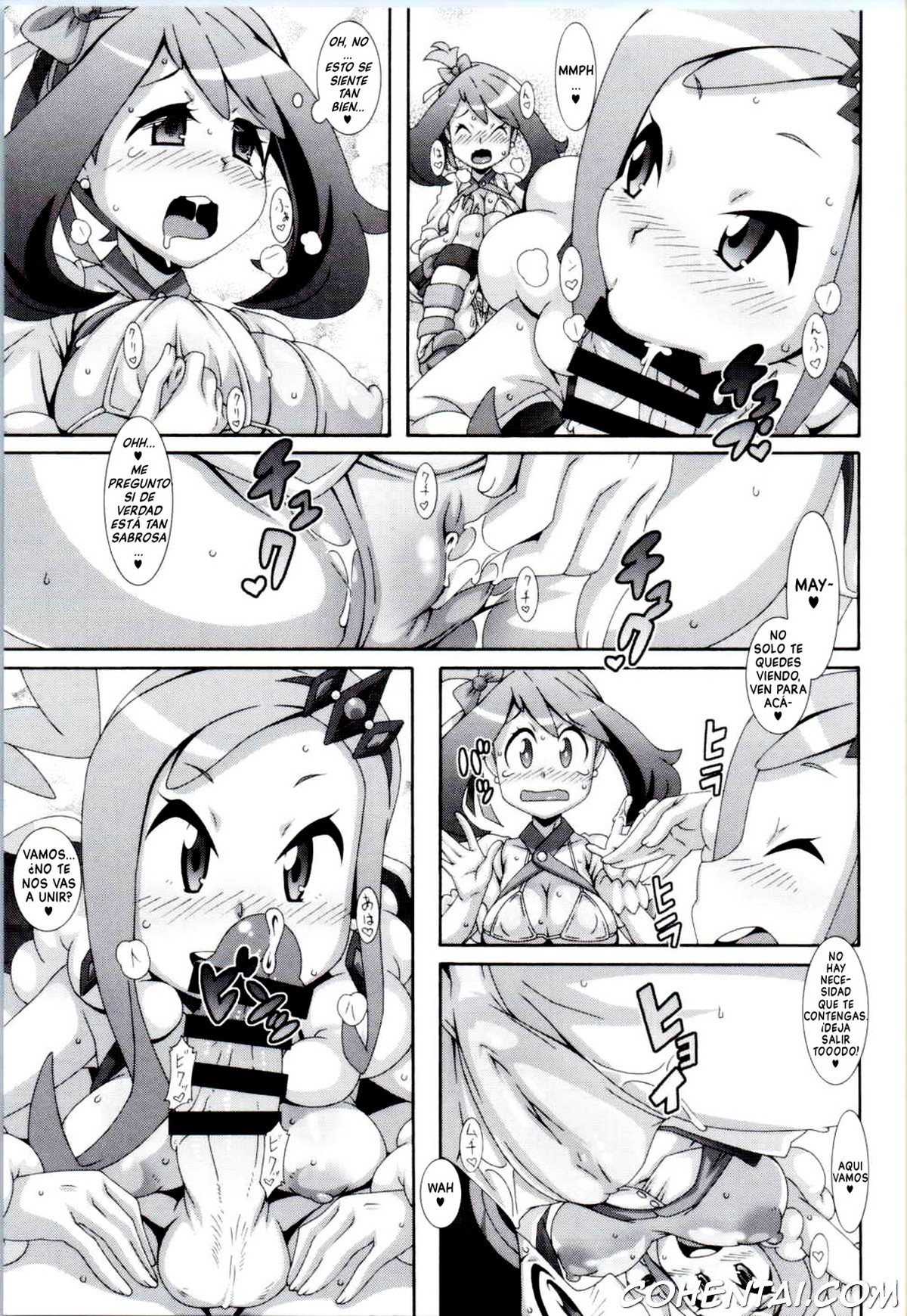 Idol Rule (Pokémon) xxx comics manga porno doujin hentai español sexo Brendan Lisia May Pokémon