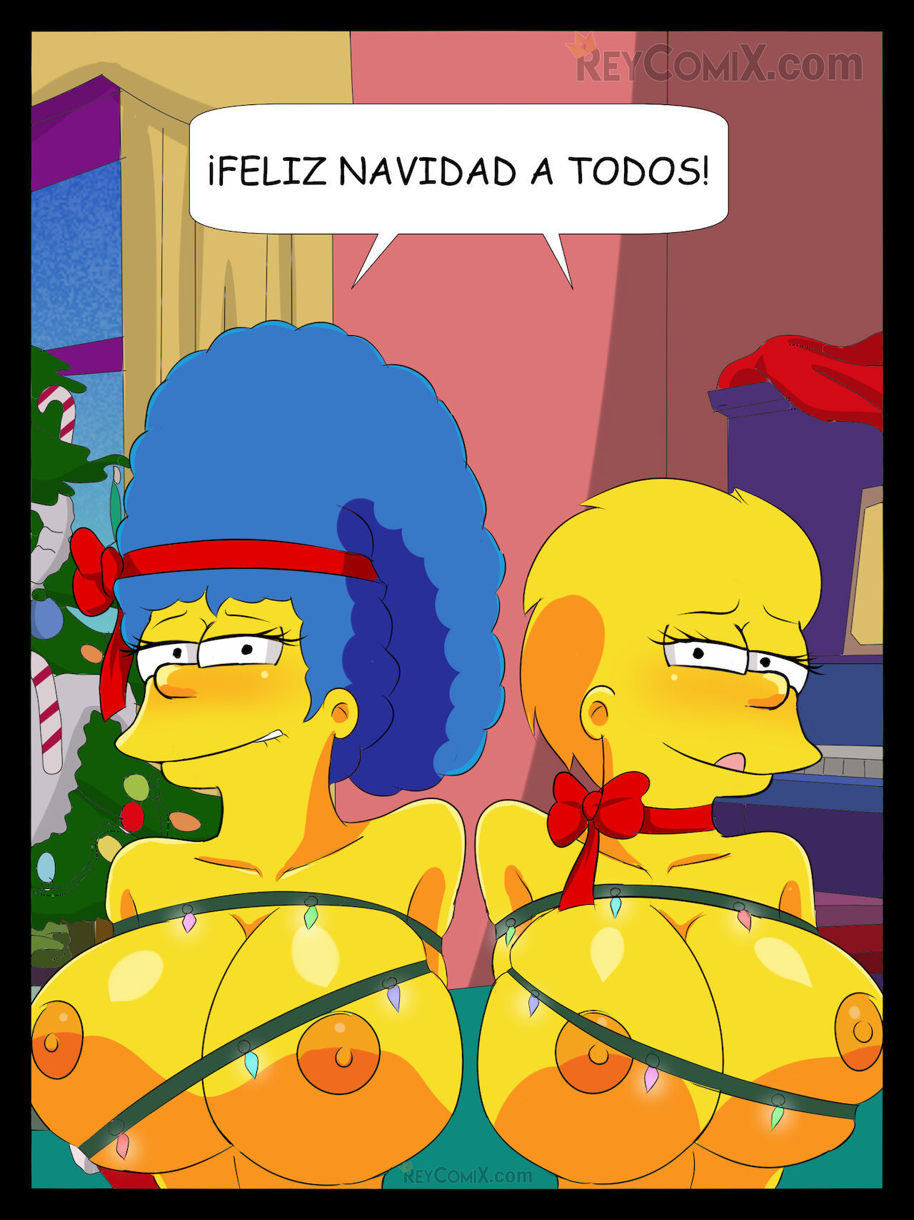[ReyComiX] Navidad en Familia – Los Simpsons