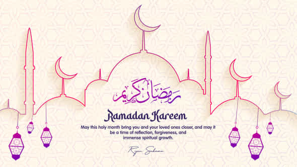 Happy Ramadan Kareem - VideoHive 44348734