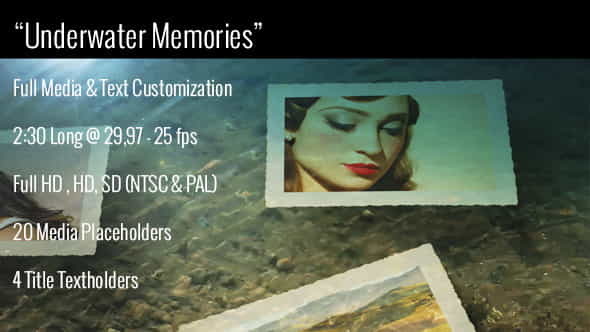 Underwater Memories Slideshow - VideoHive 4760941