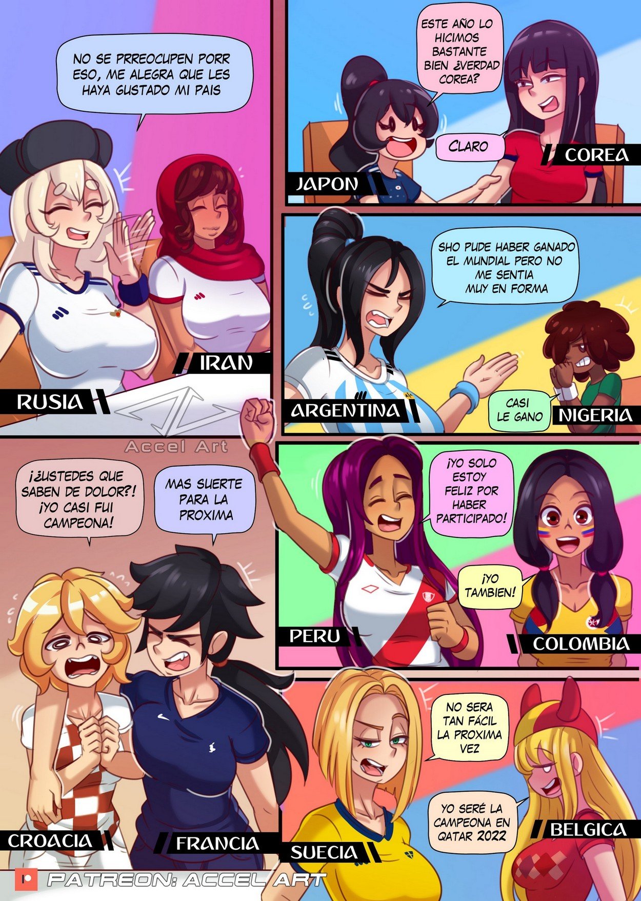 World Cup Girls – Accel Art - 3