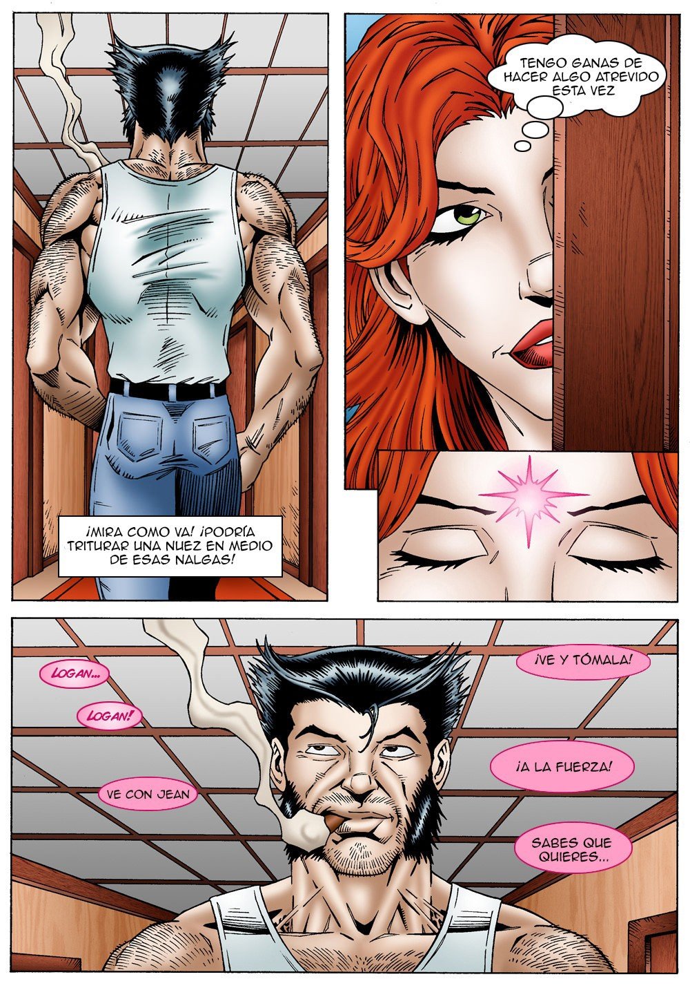 Jean Grey and Logan – Leandro Comics - 5