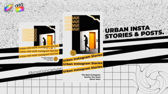 Urban Instagram StoriesPosts. - VideoHive 35315288