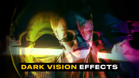 Dark Vision Effect Premiere Pro - VideoHive 53191880