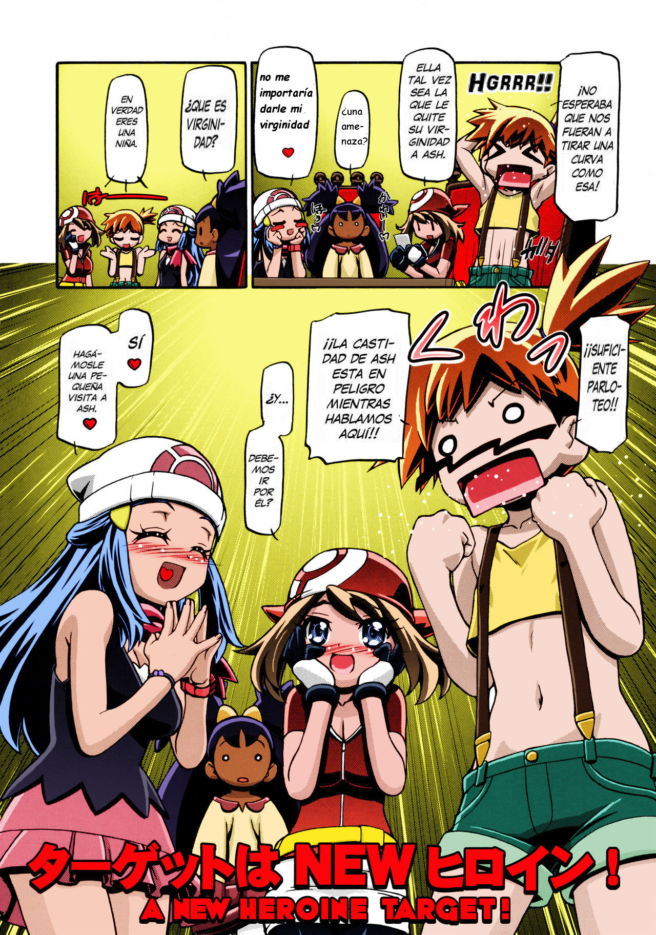 PM GALS XY 1 CHAPTER-1 [Sin Censura][Colorfull] - 2