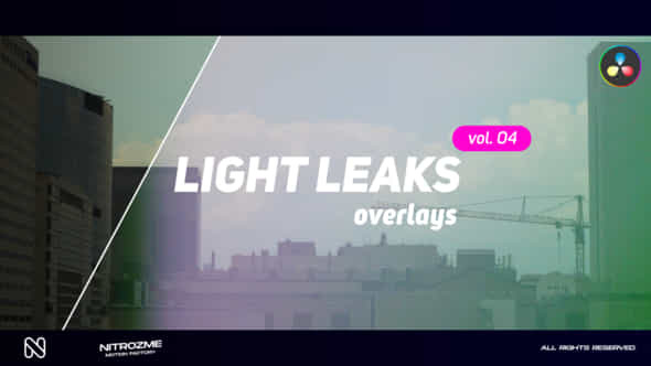 Light Leaks Overlays - VideoHive 48287658