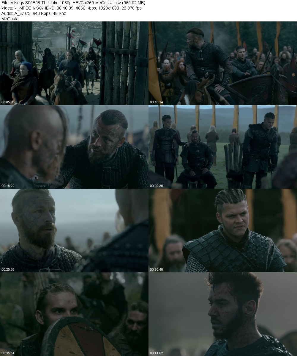 Vikings S05E08 The Joke 1080p HEVC x265-MeGusta