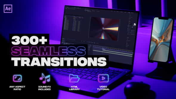 Handy Transitions - VideoHive 36206983