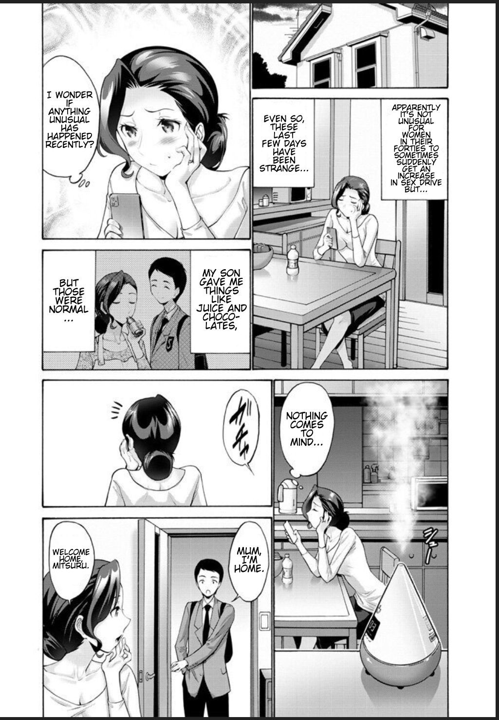 [Nishikawa Kou] Haha wa Musuko ni Koi o Suru Ch. 1  Mother Lusts After (Loves) Her Son Chapter 1 (COMIC Penguin Club 2020-07) [English] [Technobreak Scans] [Digital]