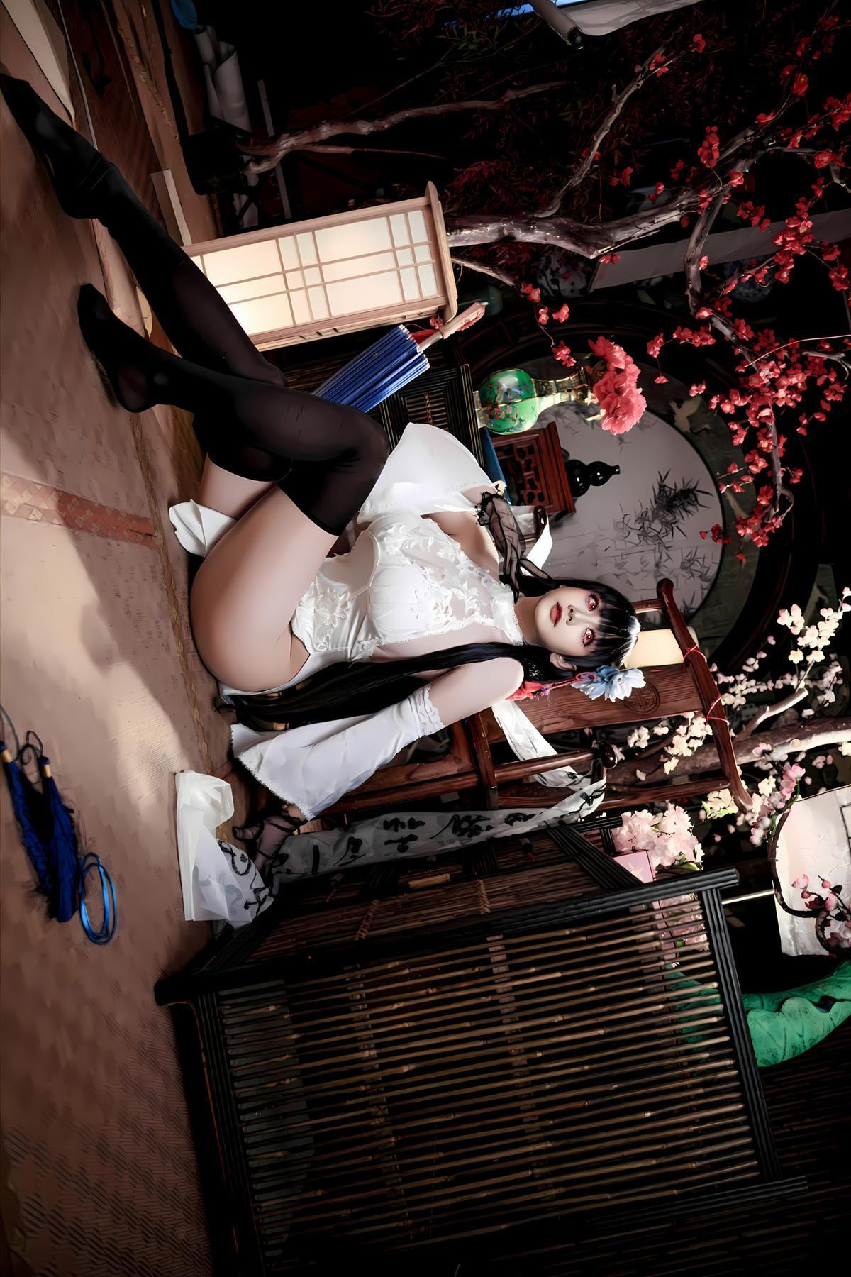 Cosplay 阿雪雪 – 碧蓝航线 逸仙 旗袍 Set.01(3)