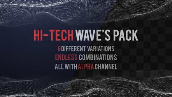 HiTech Waves Pack - VideoHive 25575405