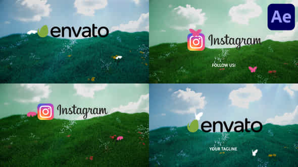 Spring Logo for - VideoHive 46461442