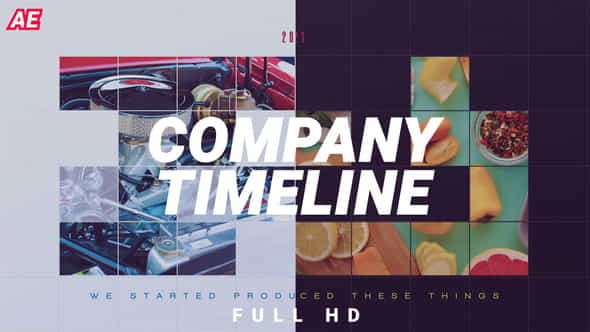 Company Timeline - VideoHive 37356134