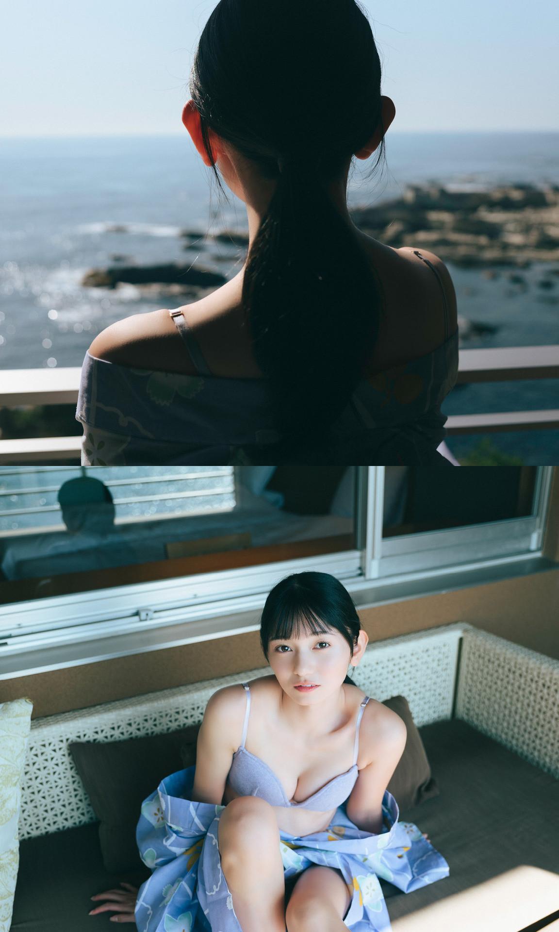 Fuuka Kumazawa 熊澤風花, 週プレ Photo Book 「またたく。」 Set.01(9)