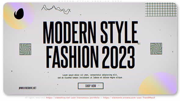 Modern Style Fashion - VideoHive 39149496