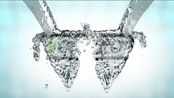 water splash logo - VideoHive 308652