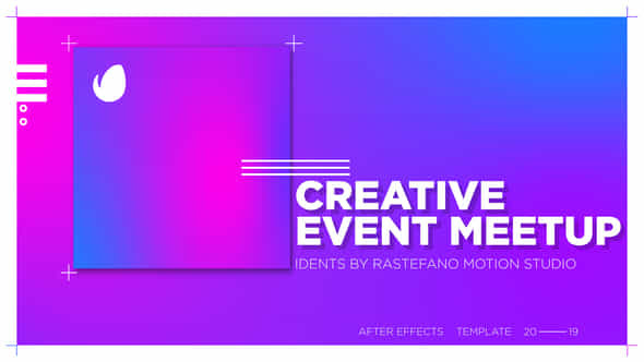 Creative Event Meetup Ident - VideoHive 24065422