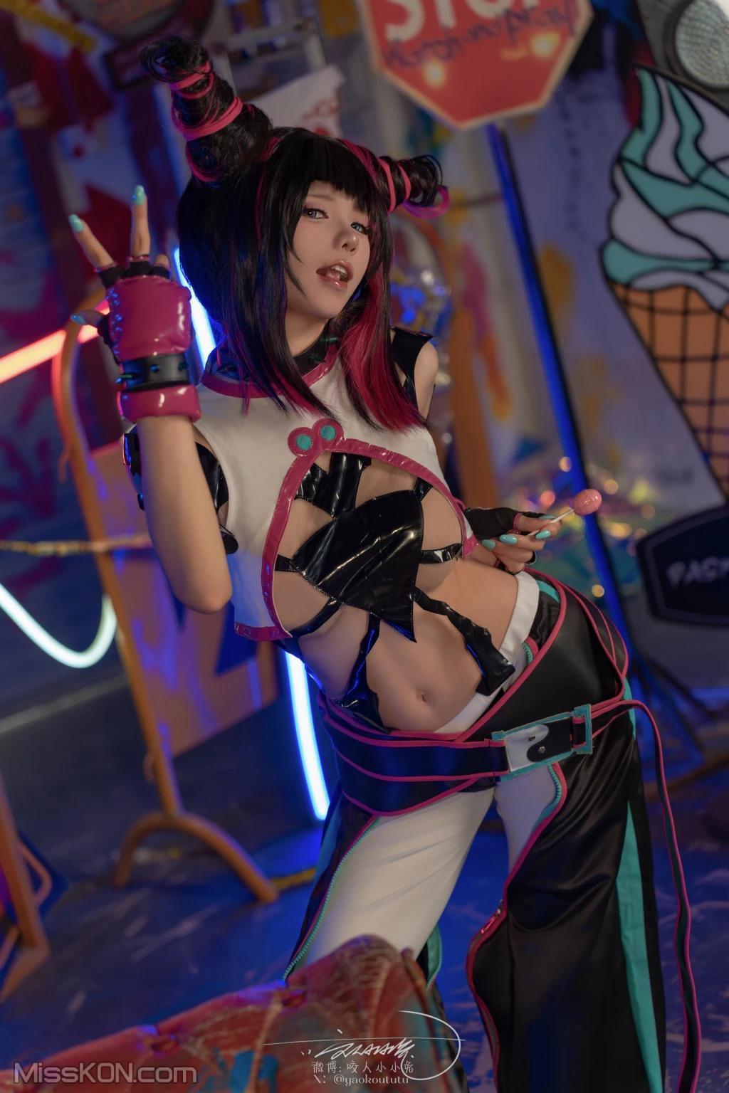 Coser@黏黏团子兔: 街霸 韩蛛俐 (81 photos )(14)