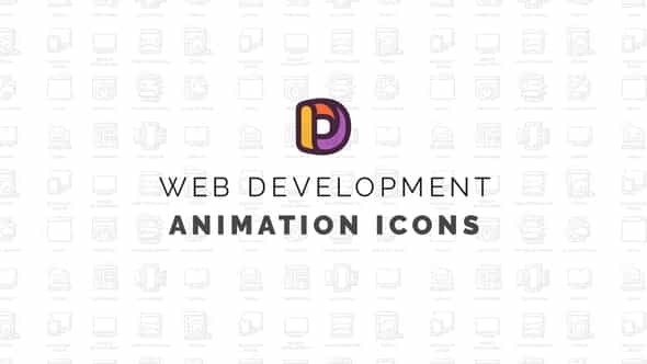Web development - Animation Icons - VideoHive 34568048