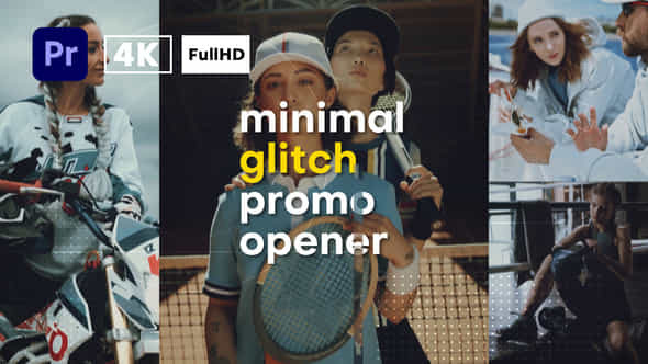 Minimal Glitch Promo - VideoHive 36329085